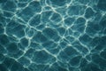 Sunlight Patterns on the Surface of Clear Water Royalty Free Stock Photo