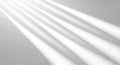 Sunlight Rays and Shadow on a White Wall Abstract Background Royalty Free Stock Photo
