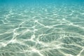 Sunlight reflections underwater. Royalty Free Stock Photo