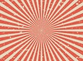 Sunlight retro faded grunge background. red and beige color burst background. Vector illustration Royalty Free Stock Photo