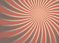 Sunlight retro horizontal background. beige and red color burst background. Royalty Free Stock Photo