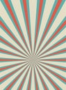 Sunlight retro vertical background. Pale red, blue, beige color burst backdrop Royalty Free Stock Photo