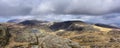 Low clouds over the Eastern Fells Royalty Free Stock Photo