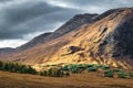 Sunlight in the Scottish Highlands