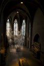 Gothic Architecture at the MET Cloisters, NYC Royalty Free Stock Photo