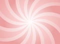 Sunlight spiral abstract background. pink burst background. Vector illustration Royalty Free Stock Photo