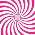 Sunlight swirl rays wide background. pink spiral burst wallpaper