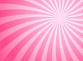 Sunlight swirl rays wide background. pink spiral burst wallpaper