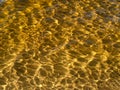 Sunlight in the water