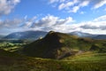 Sunlight on Yewthwaite Comb Royalty Free Stock Photo