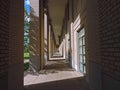 Sunlit Arches of Carnegie Mellon University