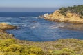 Dusk at Point Lobos State Natural Reserve Royalty Free Stock Photo