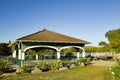 Sunlit Rose Garden at Lindo Lake