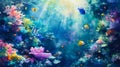 Sunlit Seabed: Magical Underwater Realm./n