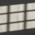 Sunlit window shadows cast on a Royalty Free Stock Photo