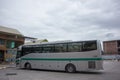 Sunlong Bus of Greenbus Company. Royalty Free Stock Photo