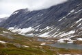 Sunnmore Alps mountains in Norway