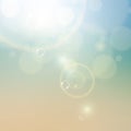 Sunny abstract sun ray background Royalty Free Stock Photo