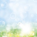 Sunny abstract sun ray background Royalty Free Stock Photo