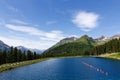 Sunny Alps Lake