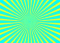 Sunny background. Rising sun pattern. Vector stripe abstract illustration. Sunburst. Royalty Free Stock Photo