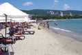 Sunny Beach on the Bulgarian Black Sea coast