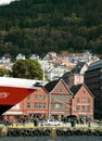 Sunny Bergen harbor