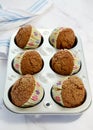 Sunny bran muffins Royalty Free Stock Photo