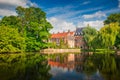 Sunny Brugge cityscape Royalty Free Stock Photo