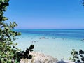 Scenic caribean beach in Guardalavaca, Cuba Royalty Free Stock Photo