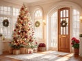 a sunny Christmas day Royalty Free Stock Photo