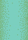 Sunny Citrus Background Green Vector. Sunny Fruit Simple. Nature Bright Pattern