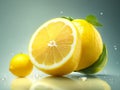 Sunny Citrus Delight: Infuse Your Home with the Lively Essence of Lemon Picture Artwork