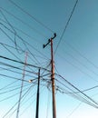 sunny city electric cable pole