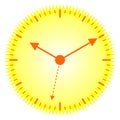 Sunny clock