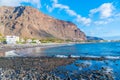 Sunny day at a beach at Valle Gran Rey at La Gomera, Canary Islands, Spain