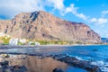 Sunny day at a beach at Valle Gran Rey at La Gomera, Canary Islands, Spain