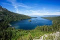 Sunny day at Emerald Bay, Lake Tahoe, California, USA Royalty Free Stock Photo