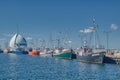 Fishing boats in the port of Hel