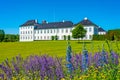 Sunny day at Gr??sten Palace in Denmark Royalty Free Stock Photo