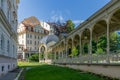 Park colonnade - Karlovy Vary Karlsbad Royalty Free Stock Photo