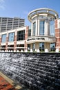 Sunny Day at Lexington Center Modern Architecture and Water Feature, Kentucky