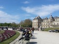 Sunny day in Luxembourg Garden, Paris. Best photos about tourism in Paris. What to do in Paris?