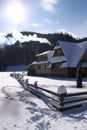 wooden house sunny day mountains sunny day sÃâoneczny dzieÃâ gÃÂ³ry relax