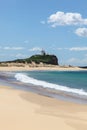 Nobbys Beach - Newcastle Australia Royalty Free Stock Photo