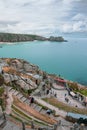 The Minack Theatre in a sunny day