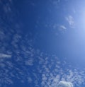 Sunny Day Sky: Serene Cloudscapes for Websites, Walls, and Design Projects Royalty Free Stock Photo