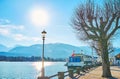 Sunny day in St Wolfgang, Salzkammergut, Austria