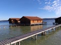 Sunny day at the starnberger lake - bavaria germany