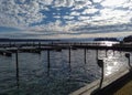 Sunny day at the starnberger lake - bavaria germany